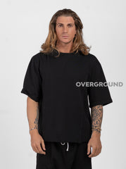 MAGLIA OVER CON MANICA CORTA - OVERGROUND STORE 