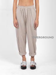 PANTALONE SUPER OVER CON CUCITURE DAVANTI