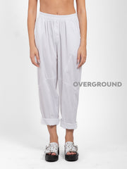PANTALONE SUPER OVER CON CUCITURE DAVANTI