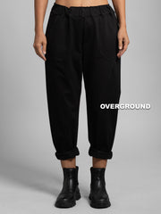 PANTALONE OVER CON TASCHE E CUCITURE SUL GAMBULE