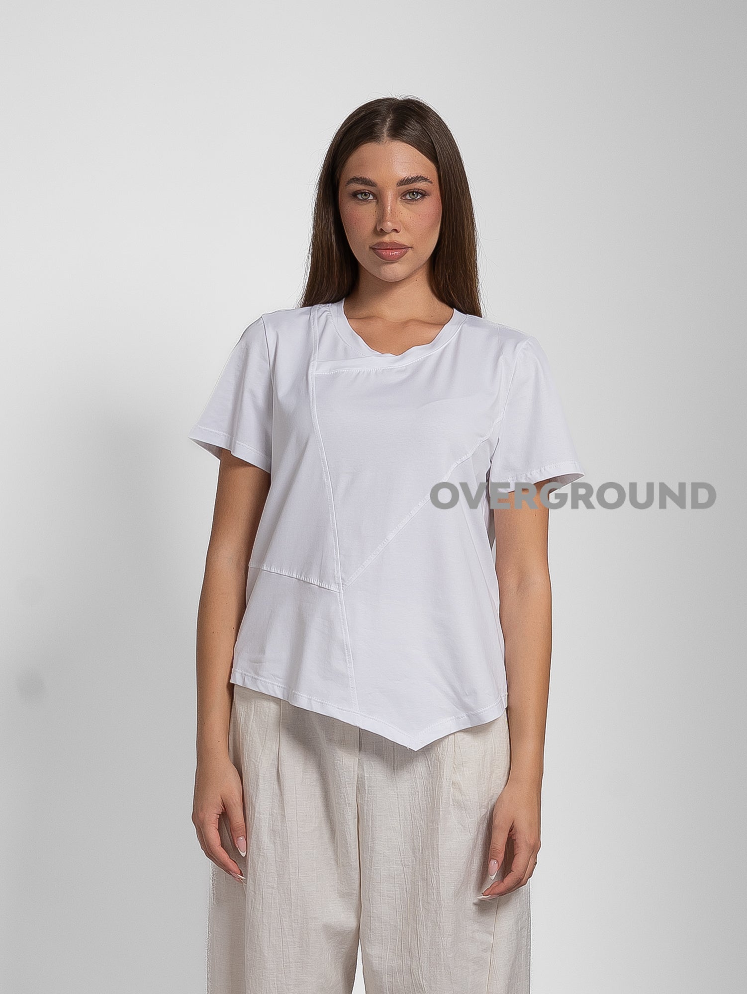 MAGLIA CORTA SCOLLO A V