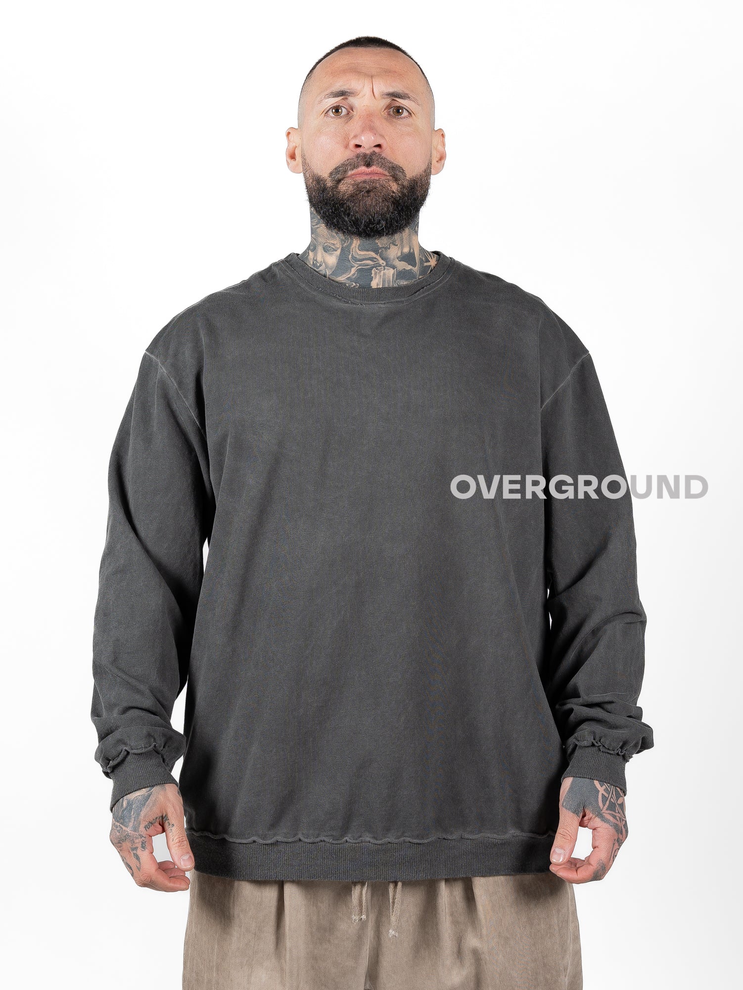 MAGLIA LARGA MANICA LUNGA SCOLLO TONDO Z