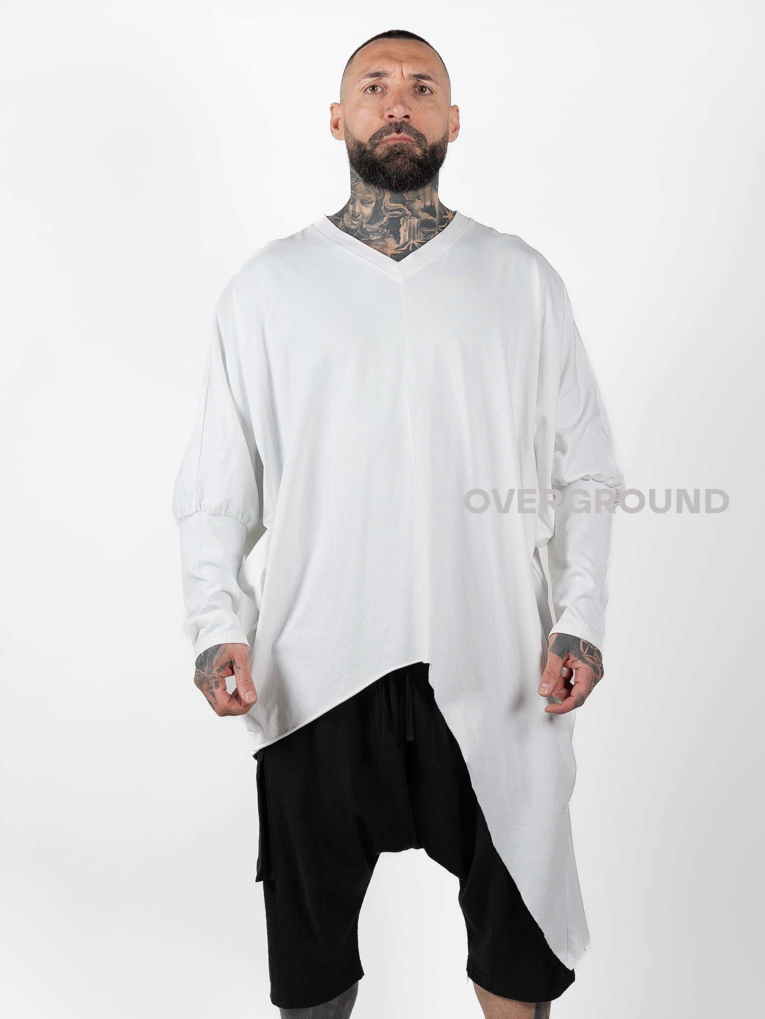 MAXI MAGLIA SCOLLO A V