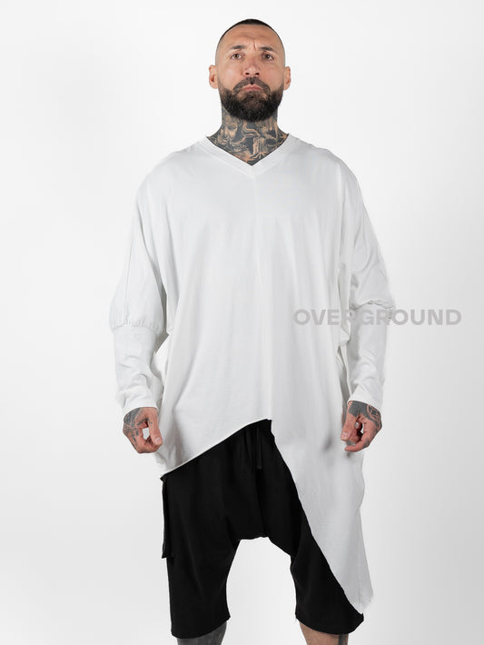 MAXI MAGLIA SCOLLO A V
