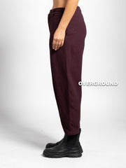 PANTALONE OVER TESSUTO LAVORATO CON PENS E CUCITURA SUL GAMBULE - OVERGROUND STORE 