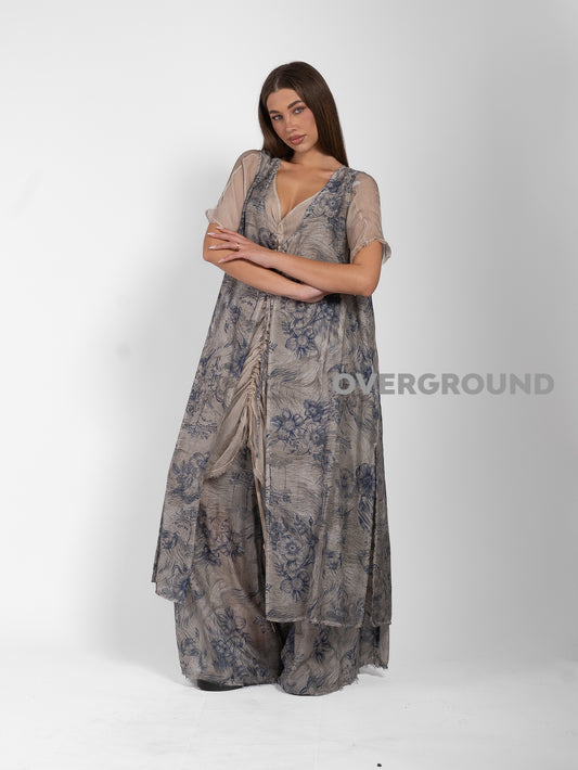 PANTALONE OVER GAMBULE LARGO FANTASIA