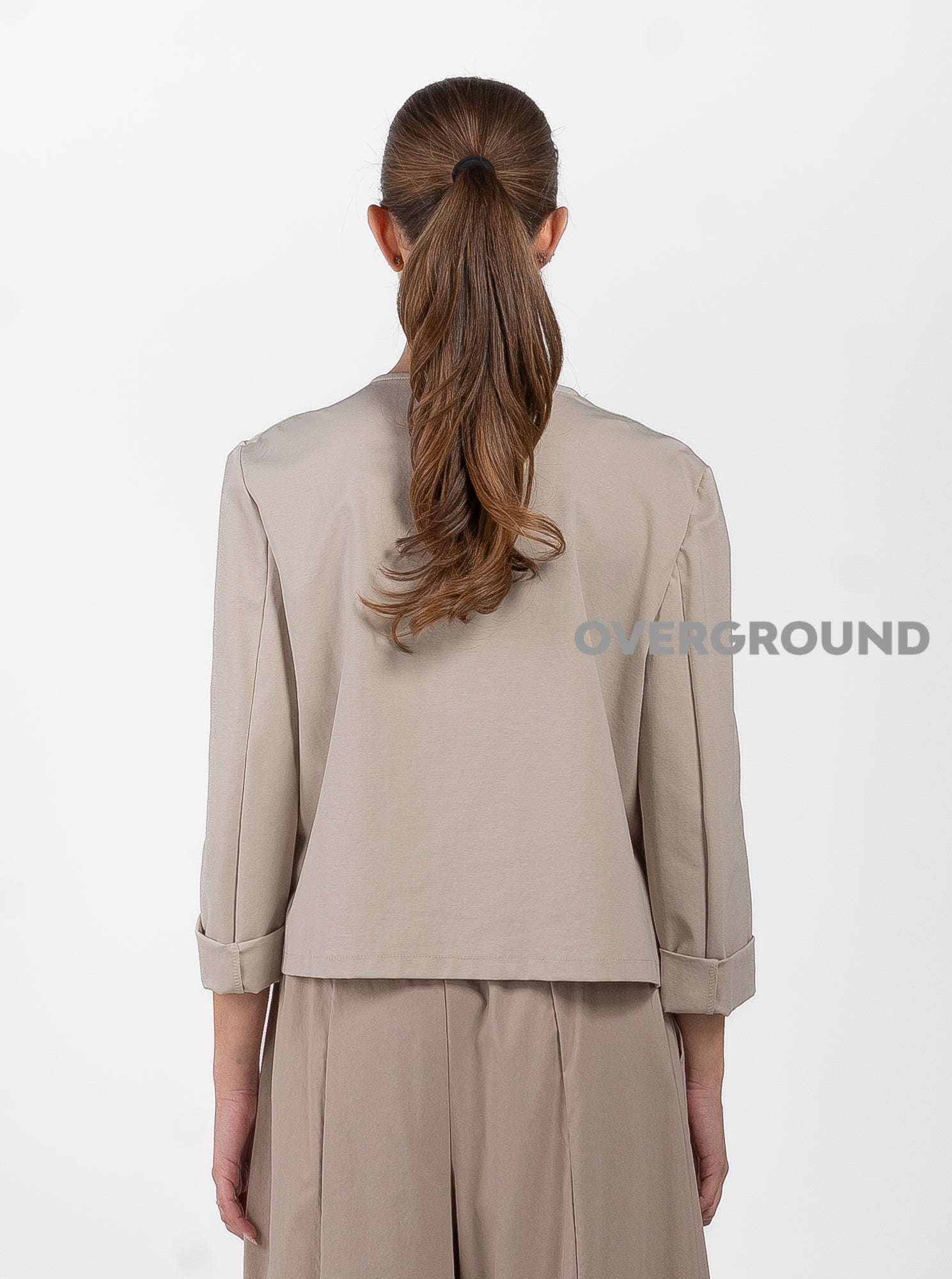 GIACCA SCOLLO TONDO CON DOPPIO BOTTONE - OVERGROUND STORE 