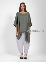 MAGLIA LINO ASIMMETRICA