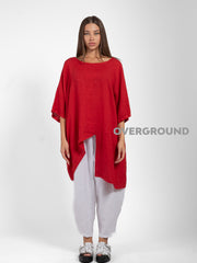 MAGLIA LINO ASIMMETRICA