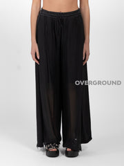 PANTALONE LARGO IN SETA - OVERGROUND STORE 