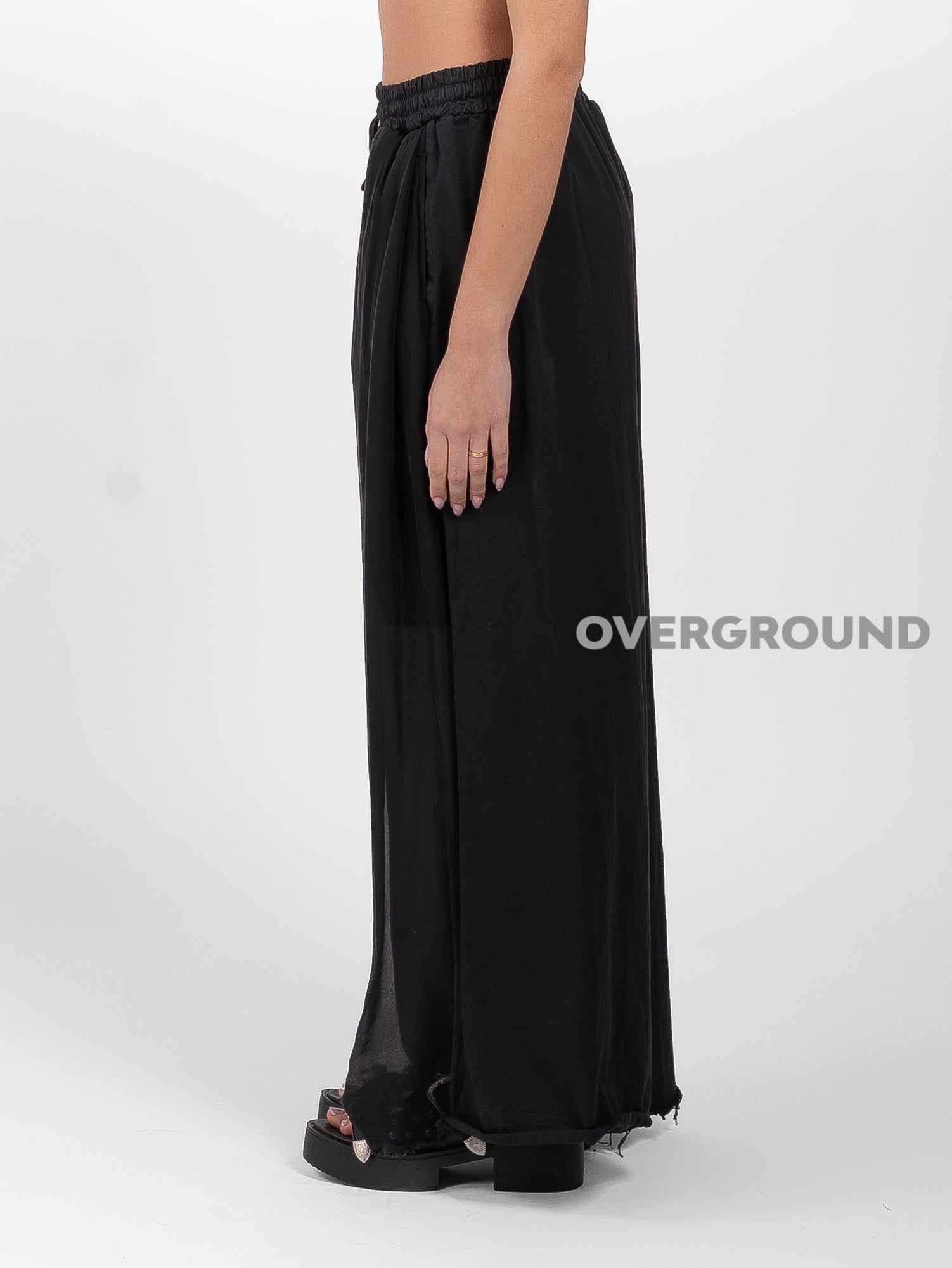 PANTALONE LARGO IN SETA - OVERGROUND STORE 