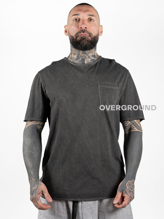 T-shirt con taschino piccolo