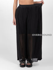 PANTALONE LARGO IN SETA - OVERGROUND STORE 