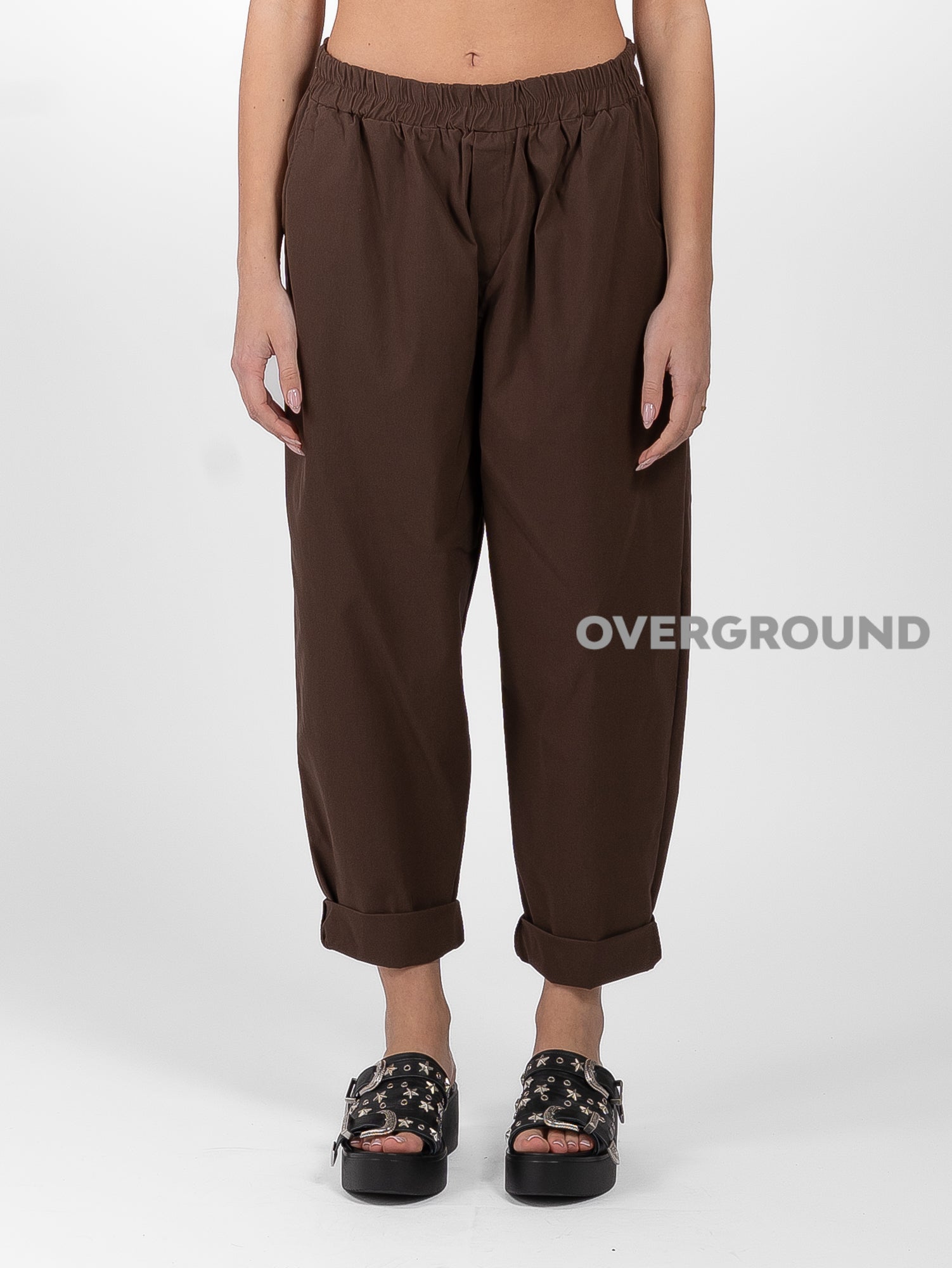 PANTALONE OVER TESSUTO TECNICO LEGGERO - OVERGROUND STORE 