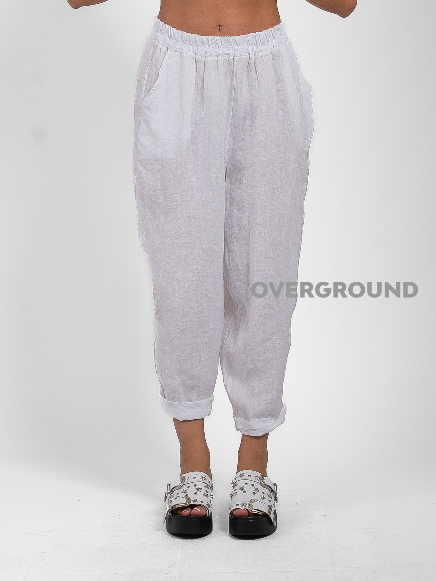 PANTALONE SUPER OVER LINO