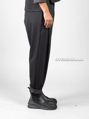 PANTALONE CAVALLO BASSO GESSATO CON PENS E PASSANTI - OVERGROUND STORE 