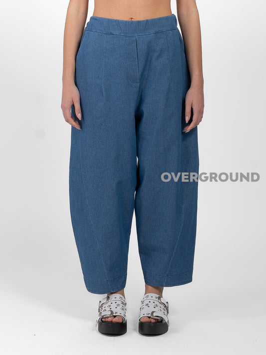 PANTALONE OVER JEANS CON CUCITURE - OVERGROUND STORE 