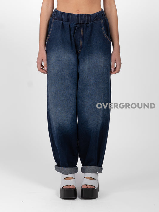 JEANS SUPER OVER GAMBULE LARGO - OVERGROUND STORE 