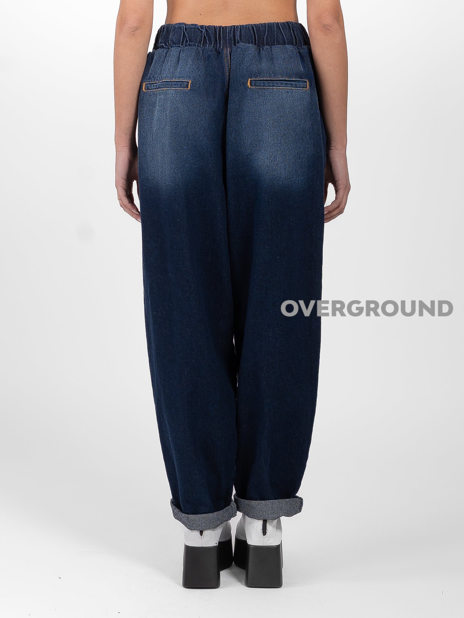 JEANS SUPER OVER GAMBULE LARGO - OVERGROUND STORE 
