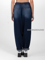 JEANS SUPER OVER GAMBULE LARGO - OVERGROUND STORE 