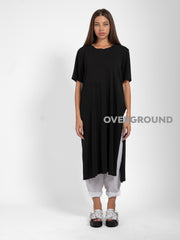 MAGLIA LUNGA CON SPACCO LATERALE