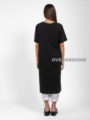 MAGLIA LUNGA CON SPACCO LATERALE