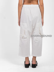 PANTALONE OVER GAMBULE LARGO CON TASCONI DIETRO
