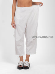 PANTALONE OVER GAMBULE LARGO CON TASCONI DIETRO