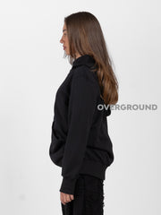 FELPA OVER CON CERNIERA TASVERSALE - OVERGROUND STORE 