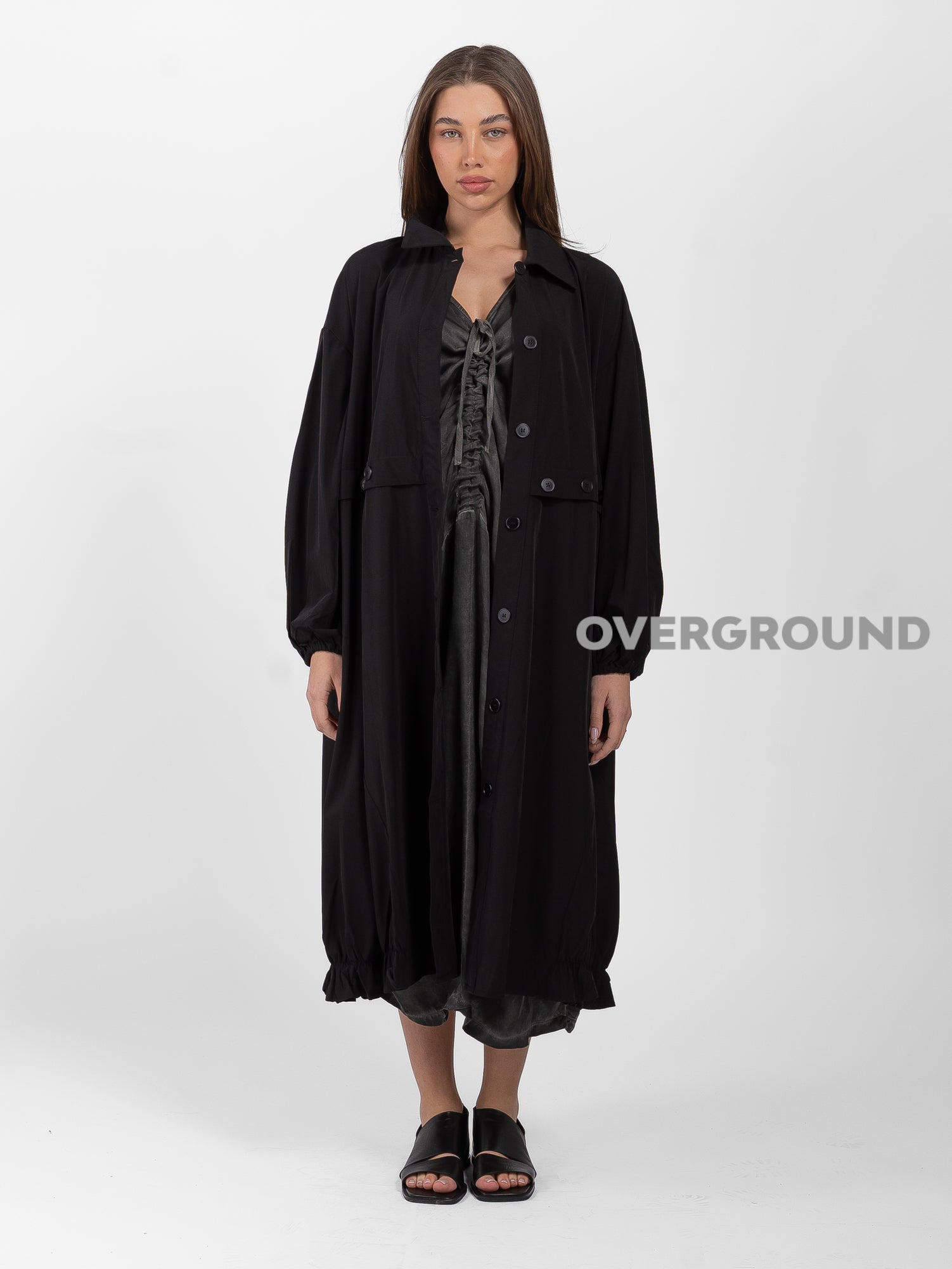 SPOLVERINO CON BOTTONI A CROCE - OVERGROUND STORE 