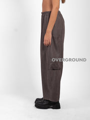 PANTALONE OVER GAMBULE LARGO E TASCONI DIETRO