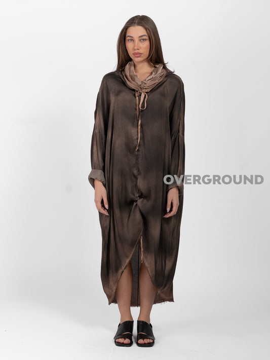 ABITO OVER CON RIPRESA DAVANTI TESSUTO SFUMATO - OVERGROUND STORE 