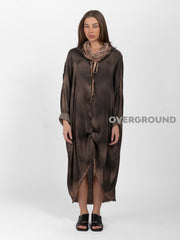 ABITO OVER CON RIPRESA DAVANTI TESSUTO SFUMATO - OVERGROUND STORE 