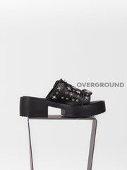 SANDALO PLATFORM CON BORCHIE A STELLA - OVERGROUND STORE 