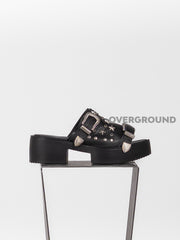 SANDALO PLATFORM CON BORCHIE A STELLA - OVERGROUND STORE 