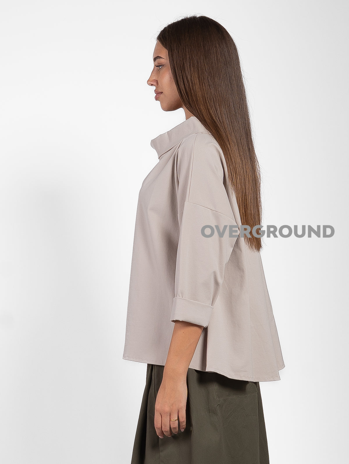 Aesthetic boat neck sweater
