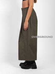 PANTALONE OVER CON GAMBULE LARGO E CUCITURE