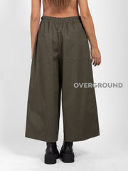 PANTALONE OVER CON GAMBULE LARGO E CUCITURE