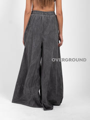 PANTALONE OVER DOPPIO TESSUTO CUCITURE FRONTALI