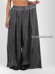 PANTALONE OVER DOPPIO TESSUTO CUCITURE FRONTALI