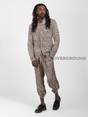 GIACCA LINO COLLO COREANA IN FANTASIA - OVERGROUND STORE 