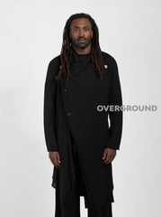 Spolverino sciallato tre bottoni laterali Z - OVERGROUND STORE 