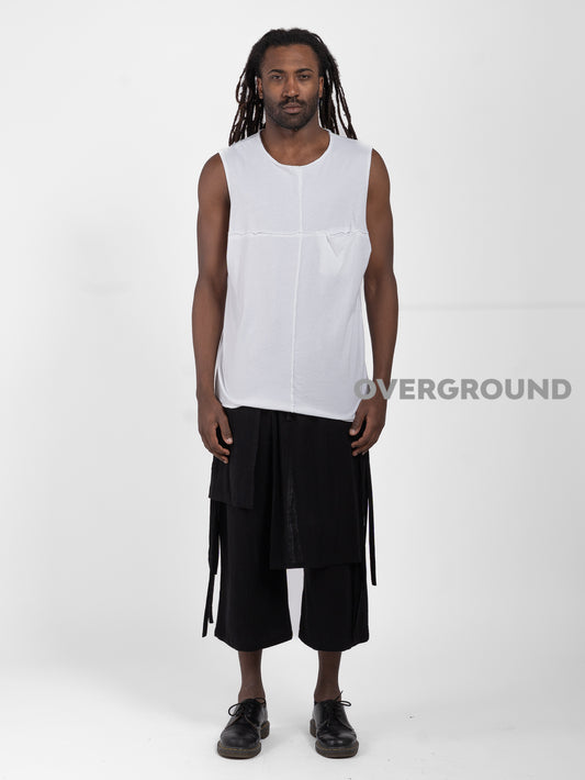 T-SHIRT SMANICATA CON TASCHE DAVANTI - OVERGROUND STORE 