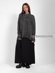 CAMICIA OVER CON RIPRESA SUL RETRO