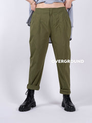 PANTALONE GAMBULE REGOLARE CON CUCITURE - OVERGROUND STORE 