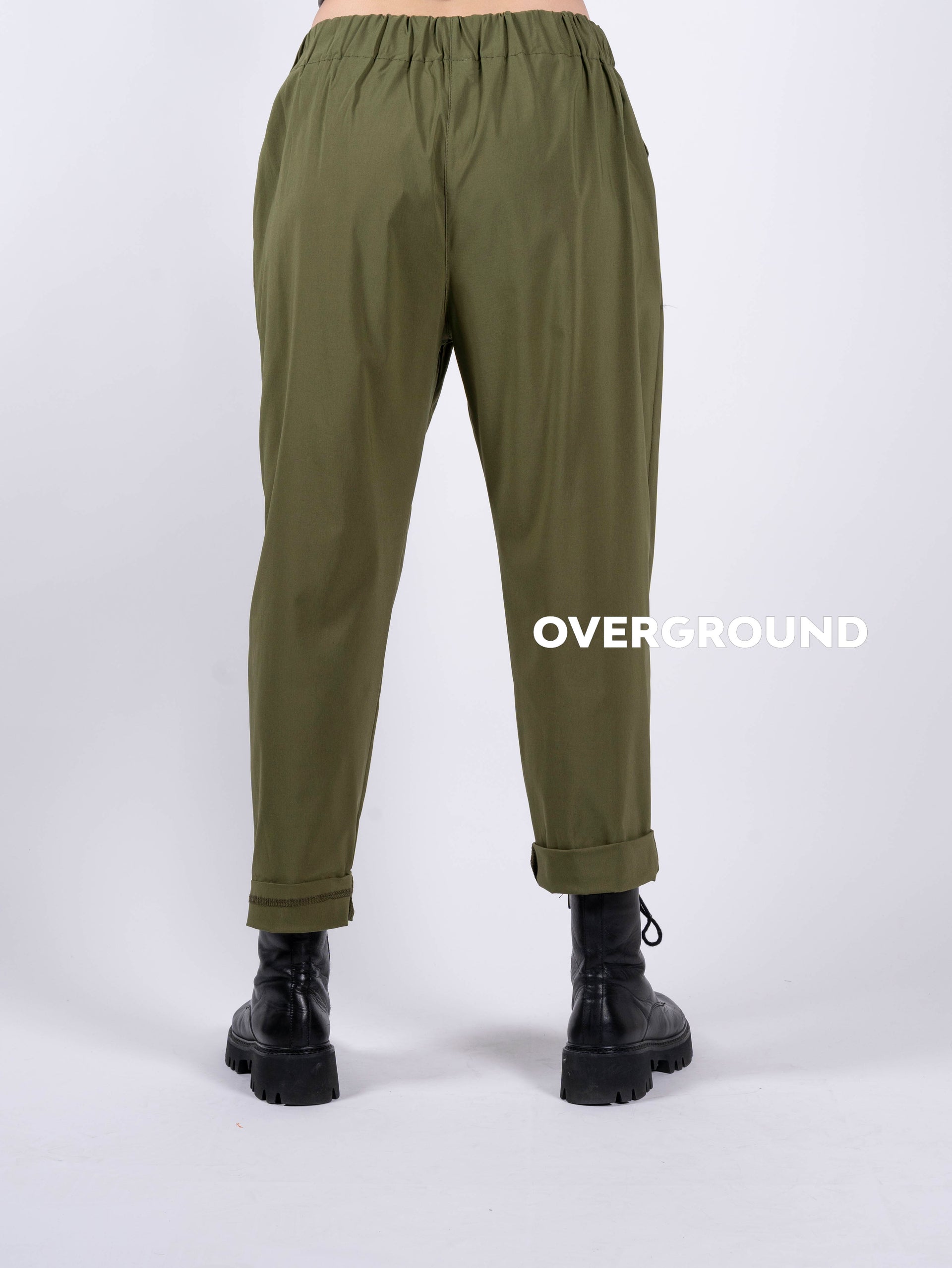 PANTALONE GAMBULE REGOLARE CON CUCITURE - OVERGROUND STORE 