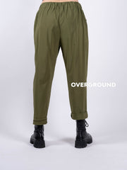 PANTALONE GAMBULE REGOLARE CON CUCITURE - OVERGROUND STORE 