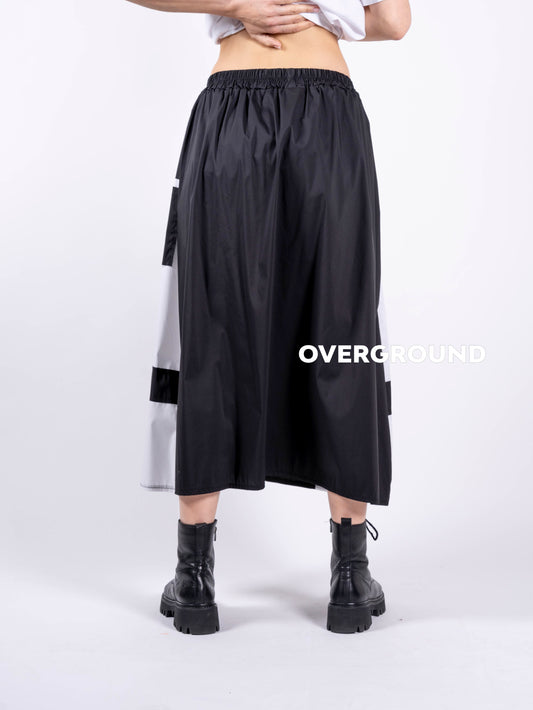 GONNA LUNGA CON RIQUADRI - OVERGROUND STORE 