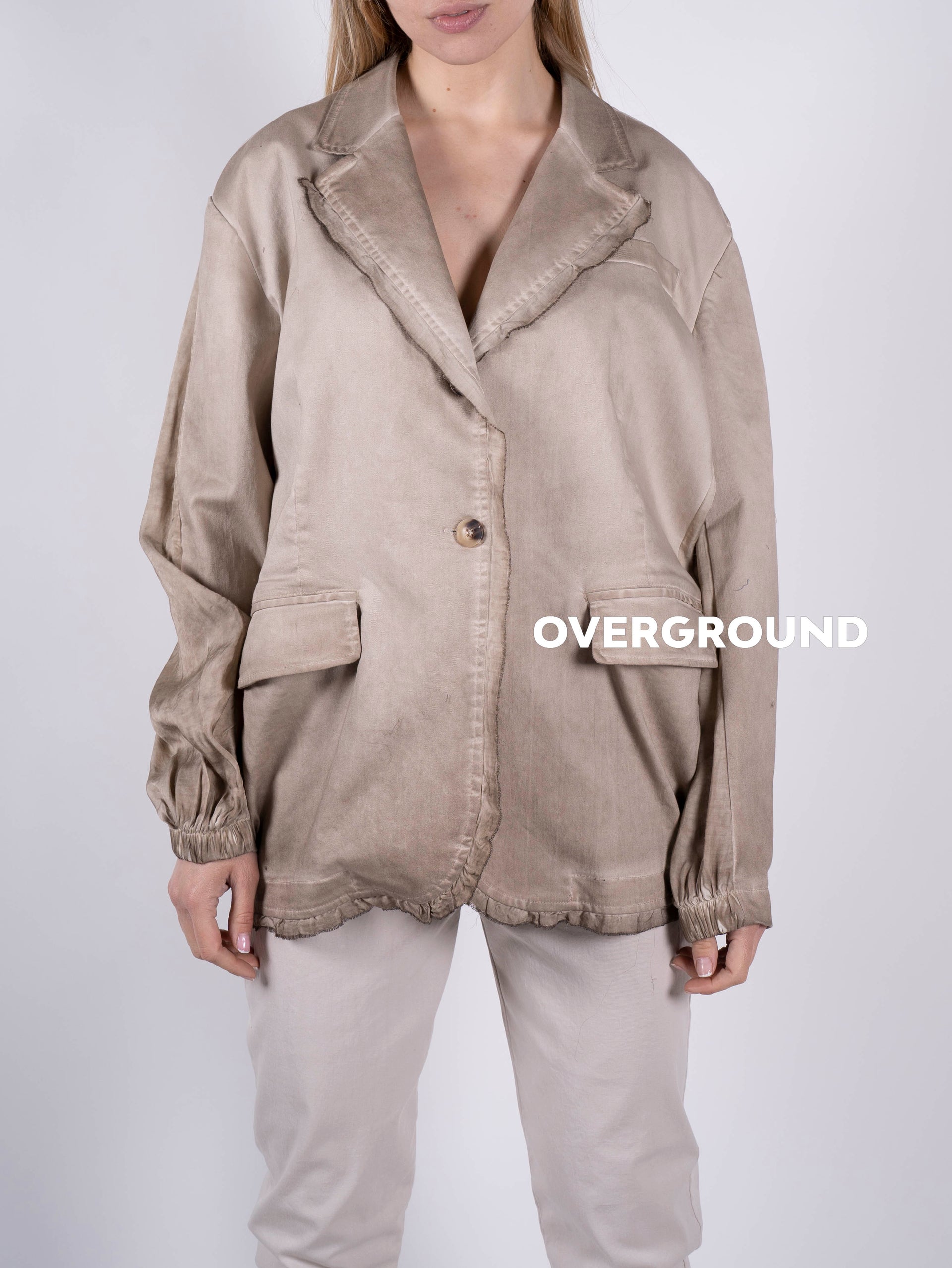 GIACCA CON ELASTICO DIETRO - OVERGROUND STORE 