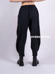 PANTALONE OVER CON RIPRESE IN FONDO